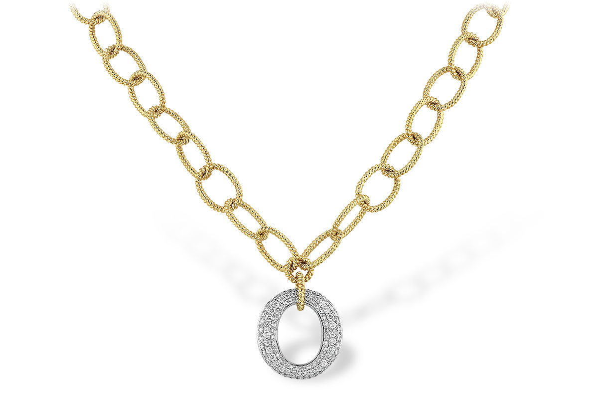 E236-10397: NECKLACE 1.02 TW (17 INCHES)