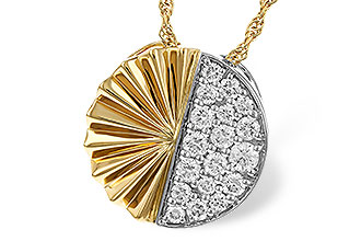 B320-70370: NECKLACE .50 TW