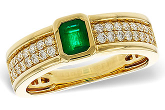 B320-70443: LDS RG .42 EMERALD .75 TGW (5x4MM EM)