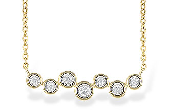 C236-15907: NECKLACE .13 TW