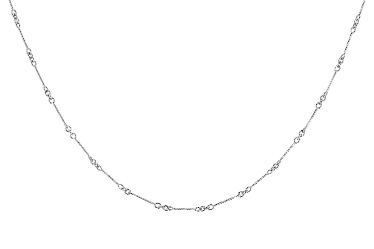C319-78607: TWIST CHAIN (20IN, 0.8MM, 14KT, LOBSTER CLASP)
