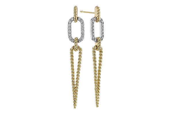 C320-65861: EARRINGS .20 TW