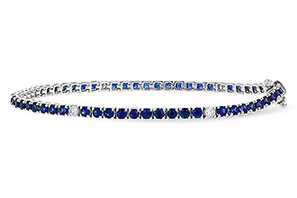 E320-64979: BRACELET 3.27 TW SAPP 3.52 TGW (7")