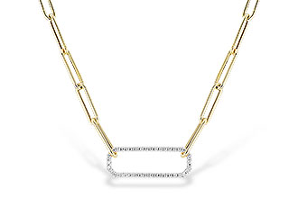 G319-73179: NECKLACE .50 TW (17 INCHES)