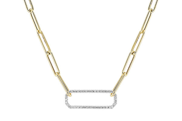 G319-73179: NECKLACE .50 TW (17 INCHES)