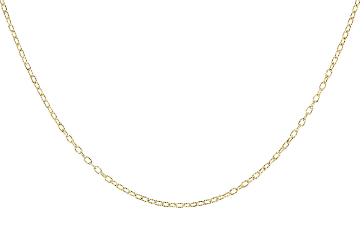 G319-78615: ROLO LG (18IN, 2.3MM, 14KT, LOBSTER CLASP)