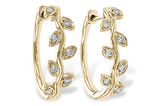 G320-65879: EARRINGS .25 TW