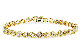 G320-71343: BRACELET 2.15 TW FANCY CUT DIAMONDS