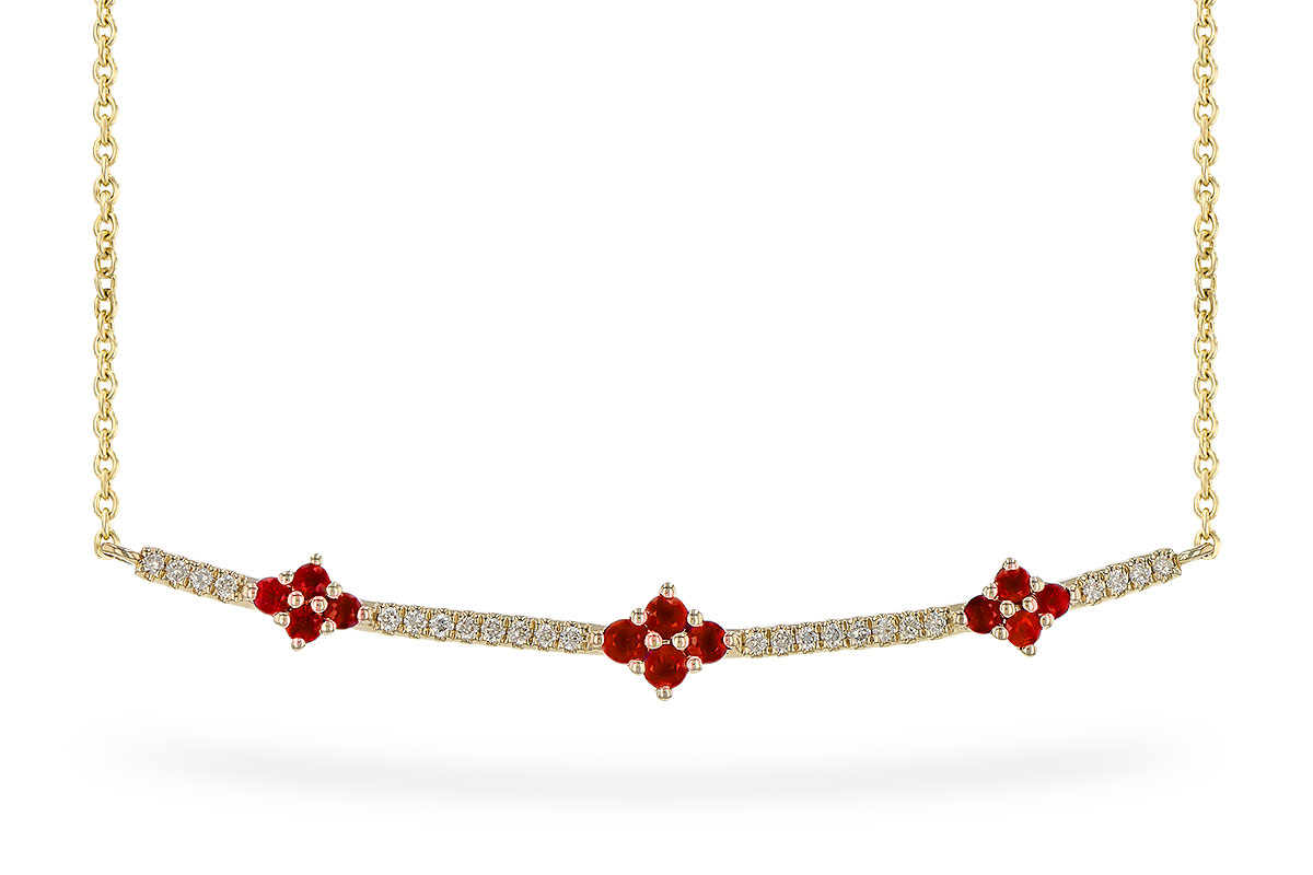 H318-84933: NECK .38 RUBY .49 TGW