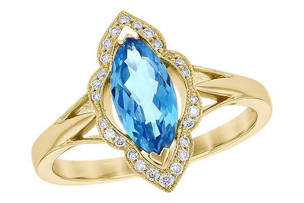 H318-88624: LDS RG 1.26 BLUE TOPAZ 1.37 TGW