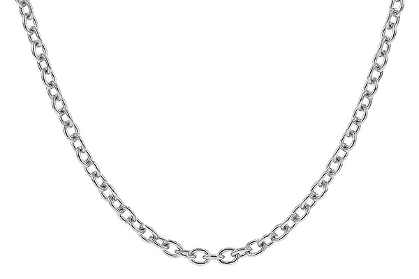 H319-79488: CABLE CHAIN (18", 1.3MM, 14KT, LOBSTER CLASP)