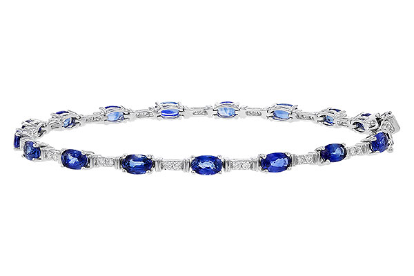 H320-65906: BRACELET 4.92 SAPPHIRE 5.24 TGW (7")