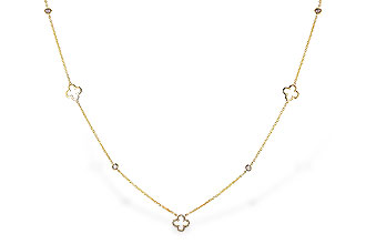 L320-65870: NECKLACE .20 TW (18")