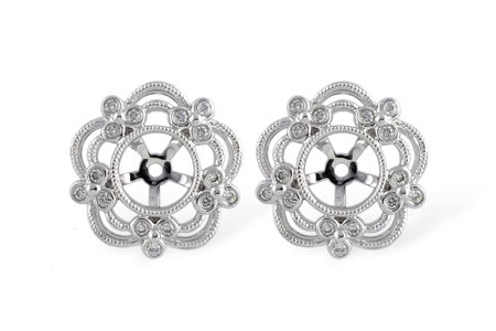 M231-58633: EARRING JACKETS .16 TW (FOR 0.75-1.50 CT TW STUDS)