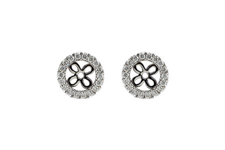 M233-40379: EARRING JACKETS .24 TW (FOR 0.75-1.00 CT TW STUDS)