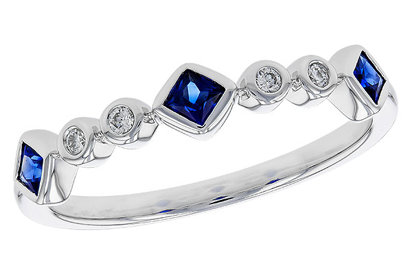 M320-68551: LDS WED RG .25 SAPPHIRE .30 TGW